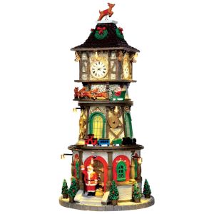 Lemax Christmas Clock Tower - Table Piece