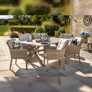Hartman Arley 6 Seat Rectangular Garden Dining Set
