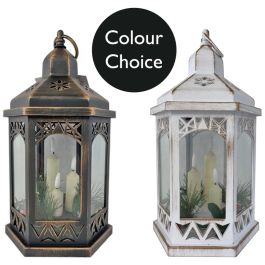 Flickering Battery Lantern | Vintage LED Candle Lantern Flickering Battery Lantern | Vintage LED Candle Lantern