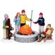 Lemax Fire Pit (Set of 5) - Lighted Accessory
