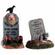 Lemax Crazy Headstones (Set of 2) - Accessory