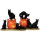 Lemax Halloween Cats (Set of 2) - Figurine Set