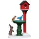 Lemax Deer Fountain - Figurine