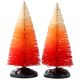Lemax Small Autumn Sunrise Tree (Set of 2) - Accessory