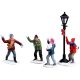 Lemax 'Snowball Fight' Figurine Set