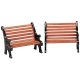Lemax Park Bench (Set of 2) - Accessory