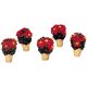 Lemax Poinsettias (Set of 5) - Accessory