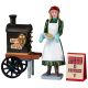 Lemax Savory & Sweet Pies & Pastries (Set of 3) - Figurine Set