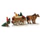 Lemax Christmas Tree Wagon (Set of 2) - Table Accent
