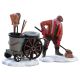 Lemax Street Sweeper (Set of 2) - Figurine Set