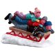 Lemax Sledding With Dad - Figurine