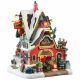 Lemax The Elf Service Sleigh & Sled Repair - Lighted Building