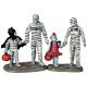 Lemax Trick Or Treating With Mummy And Deady (Set of 2) - Figurine Set