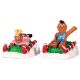 Lemax Sweet Sledding (Set Of 2) - Figurine Set
