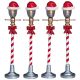 Lemax Santa Hat Street Lamp (Set of 4) - Lighted Accessory