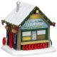 Lemax Slopeside Sled Rental - Table Accent