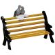 Lemax Metal Bench - Accessory