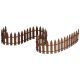 Lemax Wired Wooden Fence - Landscaping Piece