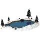 Lemax Mill Pond (Set of 6) - Landscape Accessory