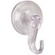 Clear Wreath Hanger with Suction Clamp
