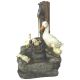 Aqua Creations - Solar Powered Duck Family at Tap Water Feature