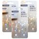 Large LED Battery Ultrabrights On Silver Wire - Colour Choice