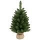 Small Burlap Green Table Top Christmas Tree - 60cm (2ft)