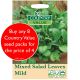 Country Value Seeds - Mixed Salad Leaves Mild