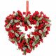 Heart Shaped Artificial Berry Leaf 