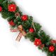 Red Dressed Christmas Garland 1.8m