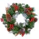 Silver Dressed Christmas Wreath
