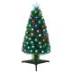 Multi Coloured LED Fibre Optic Christmas Tree