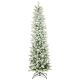 Flocked Brampton Spruce Artificial Christmas Tree