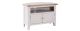 Chalked Oak/Grey 90 Degree Corner TV Unit - Oak Furniture