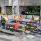 Hartman Arlo Rectangular Casual Garden Dining Set