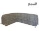Hartman Aurora Rectangular Sofa Protective Garden Furniture Cover- Right Hand Facing