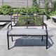 Hartman Deco Cast Aluminium Highback Garden Bench