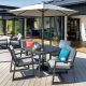 Hartman Luna 4 Seat Square Garden Dining Set