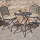 Kettler Café Roma Bistro Set (accessories on table not included)