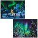 Lit Northern Lights Canvas with Battery Operated LEDs - Design Options