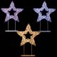 Wire Wrapped Table Top Star Display Light - Colour Options