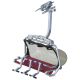 My Village - 6 Seater Ski Lift - Red/Grey