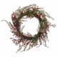 Green Foliage and Red Berries Artificial Wreath