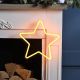 Neon Flex Hanging Star