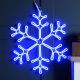 Neon Flex Colour Changing Snowflake