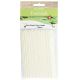 50 Pack - White Plastic Plant Labels - 5