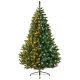 Pre-lit Rocky Mountain Pine Artificial Christmas Tree - LED Colour Choice