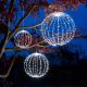 LED Twinkle Orb Display Light - Cool White Size Options