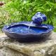 Smart Solar - Solar Powered -  Ceramic Fish Fountain