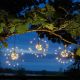 Smart Solar - Solar-Powered Triple Starburst String Lights